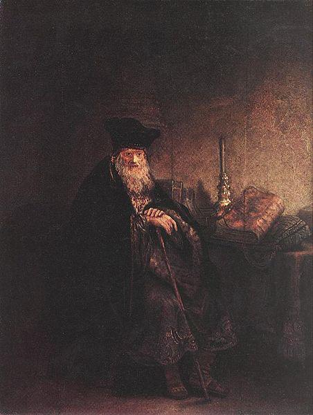 REMBRANDT Harmenszoon van Rijn Old Rabbi